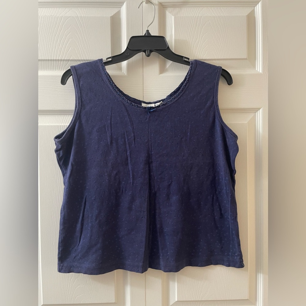 🐮Bobbie Brooks navy tank top🐮